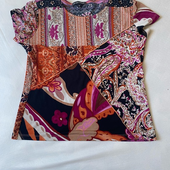 Multi-Patterned Floral Top - Picture 2 of 5